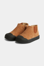 Cord Chelsea Boot Light Brown Size 10