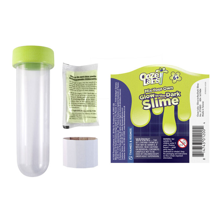 Ooze Labs 5 : Slime qui Brille dans le Noir - Édition anglaise