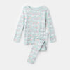 pyjama deux pièces en coton biologique, 2a - bleu