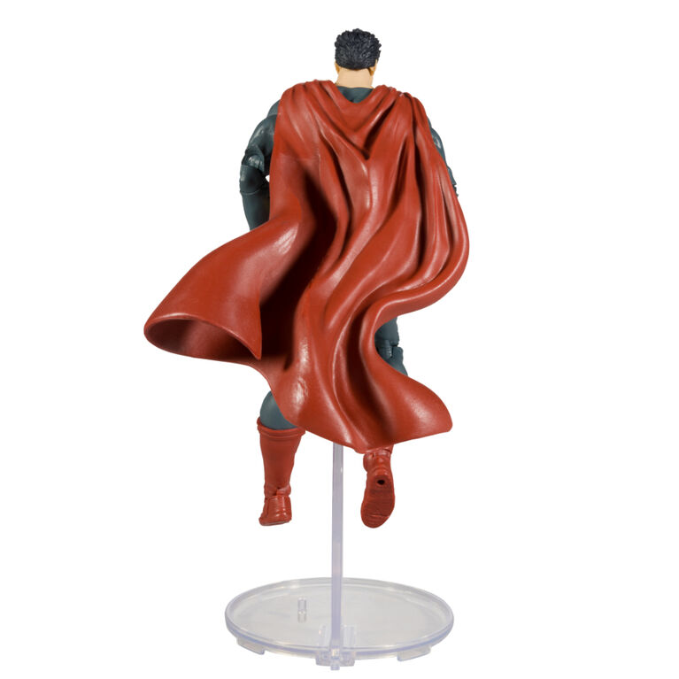 DC Direct - 7 Inch Figurine with Comic - Black Adam Comic - Superman Figurine