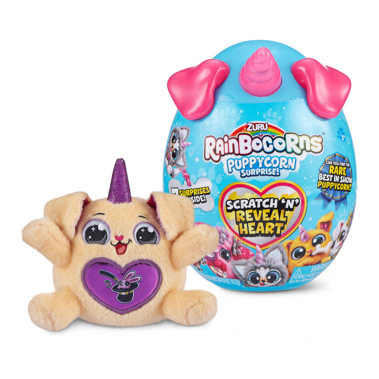 Rainbocorns Sparkle Heart Surprise Series 3 Puppycorns Surprise by ZURU