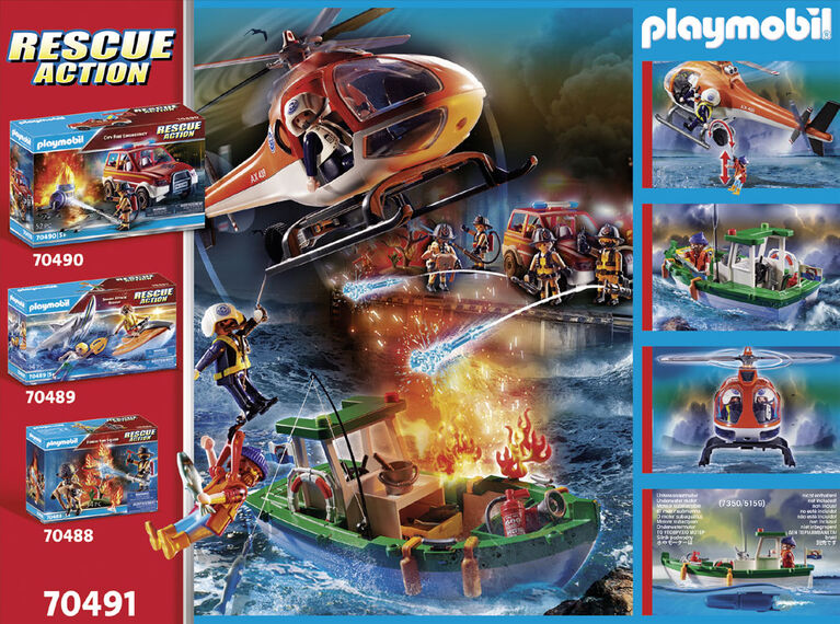 Playmobil - Coastal Fire Mission
