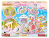 Calico Critters Baby Mermaid Castle, Dollhouse Playset with 3 Collectible Doll Figures