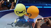 Robo Kombat Balloon Puncher pack double (Violet et Vert)