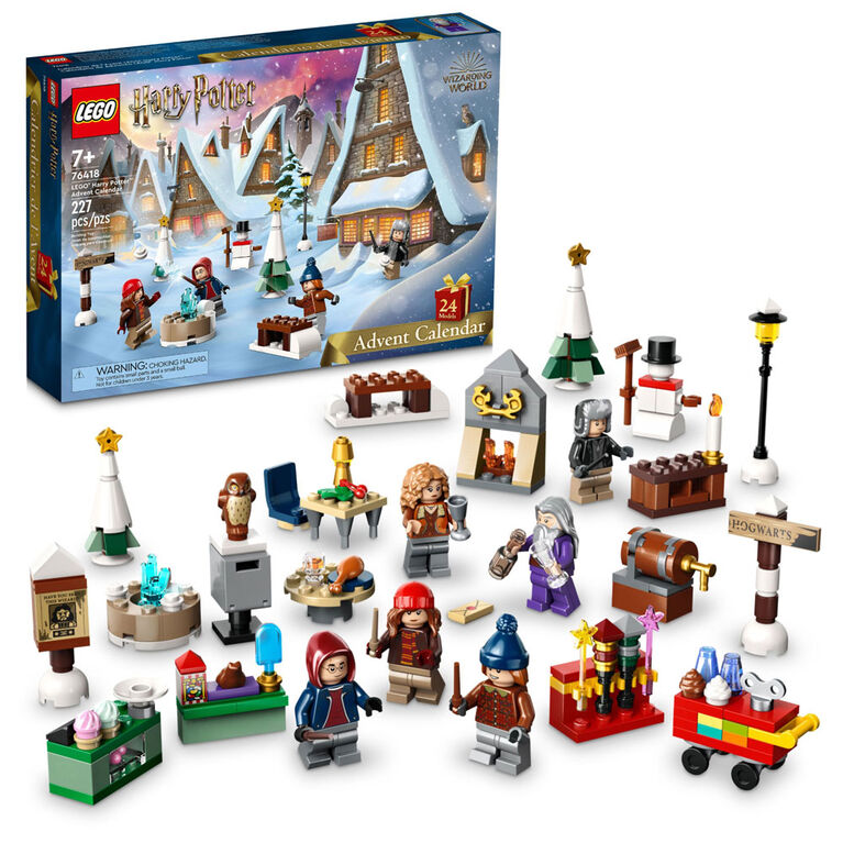 LEGO Harry Potter Calendrier de l'Avent 76418 Ensemble de jeu de construction (227 pièces)