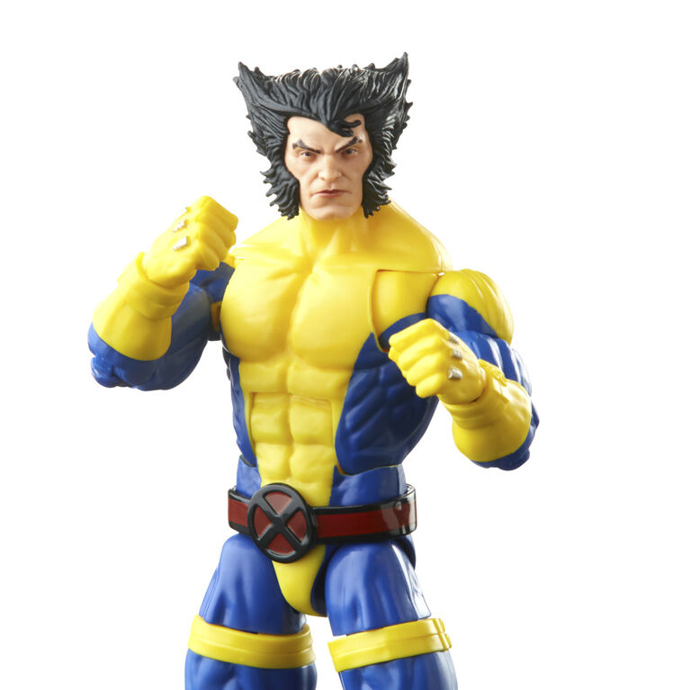 Marvel Legends Series X-Men, figurine articulée Wolverine classique de 15 cm, 3 accessoires