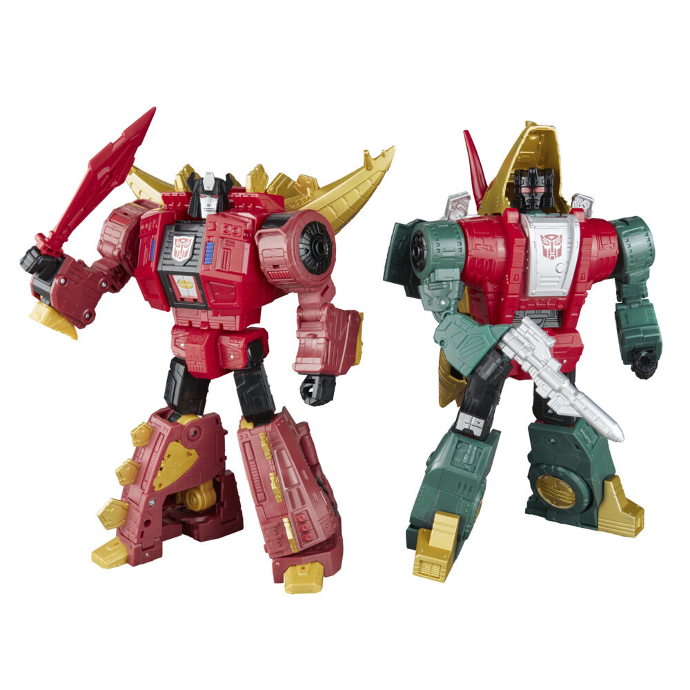 Transformers Generations Selects Age of the Primes, figurines convertibles G2 Universe Dinobot Slug et Dinobot Snarl