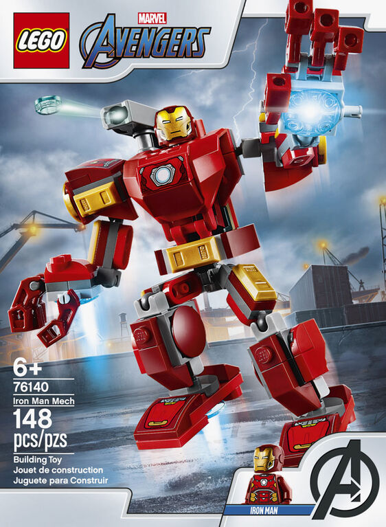 LEGO Super Heroes Le robot d'Iron Man 76140 (148 pièces)
