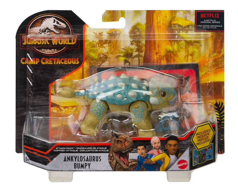 Jurassic World Camp Cretaceous Attack Pack Ankylosaurus Bumpy Toys R Us Canada