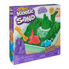 Kinetic Sand Sandbox Set, 1lb Play Sand, Sandbox Storage, 4 Molds and Tools, Sensory Toys (Styles May Vary)