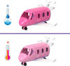 Barbie Mini BarbieLand Doll & Toy Vehicle Sets, 1.5-inch Barbie Doll & Iconic Toy Vehicle with Color-Change Surprise - Dreamplane