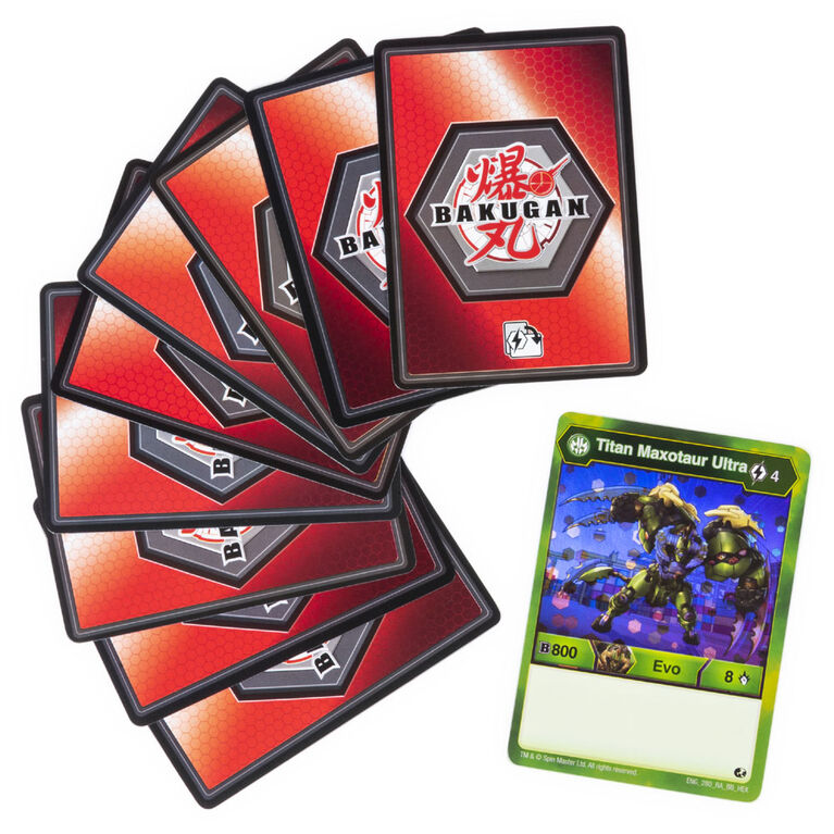 Bakugan, Booster Pack Battle Brawlers, Cartes à échanger et à collectionner.