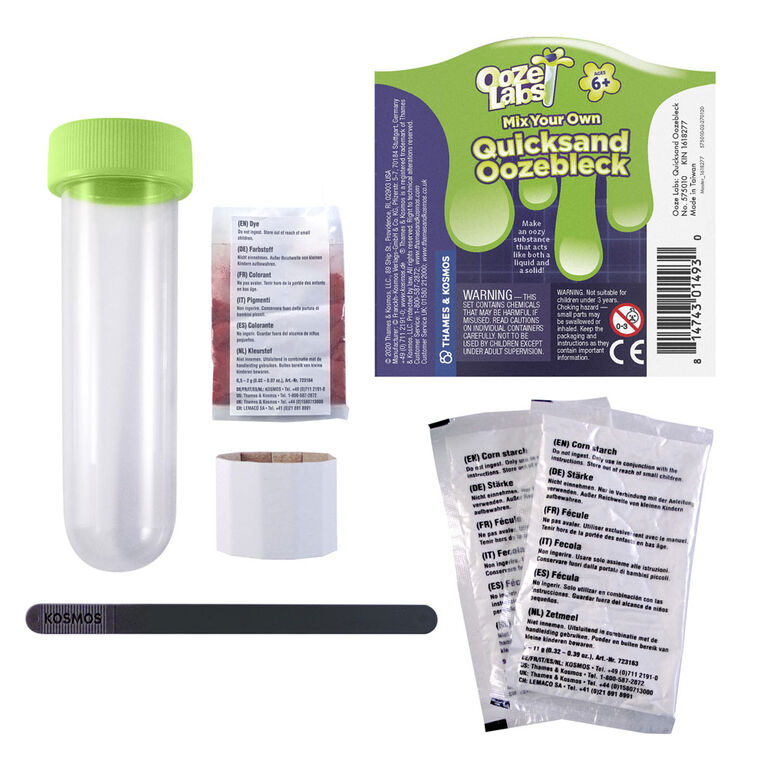 Ooze Labs 10: Sables mouvants Oozebleck - Édition anglaise
