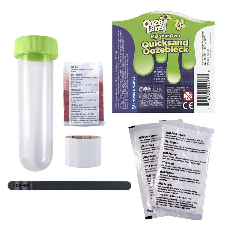 Ooze Labs 10: Quicksand Oozebleck - English Edition