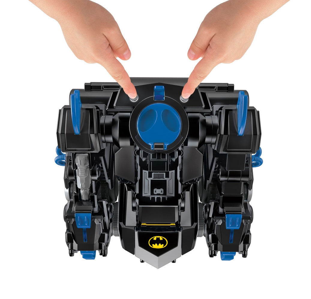 Imaginext dc super sale friends rc transforming batbot
