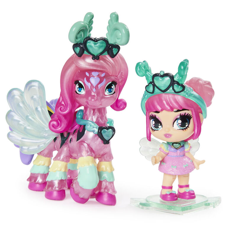 Hatchimals Pixies Riders, Magical Madison Pixie and Butterpuff Glider Hatchimal Set with Mystery Feature