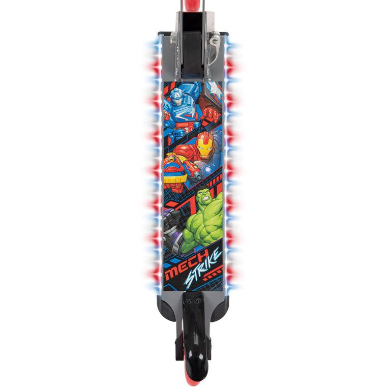 Huffy Electro-Light Inline Scooter featuring Marvel Avengers, Red - R Exclusive