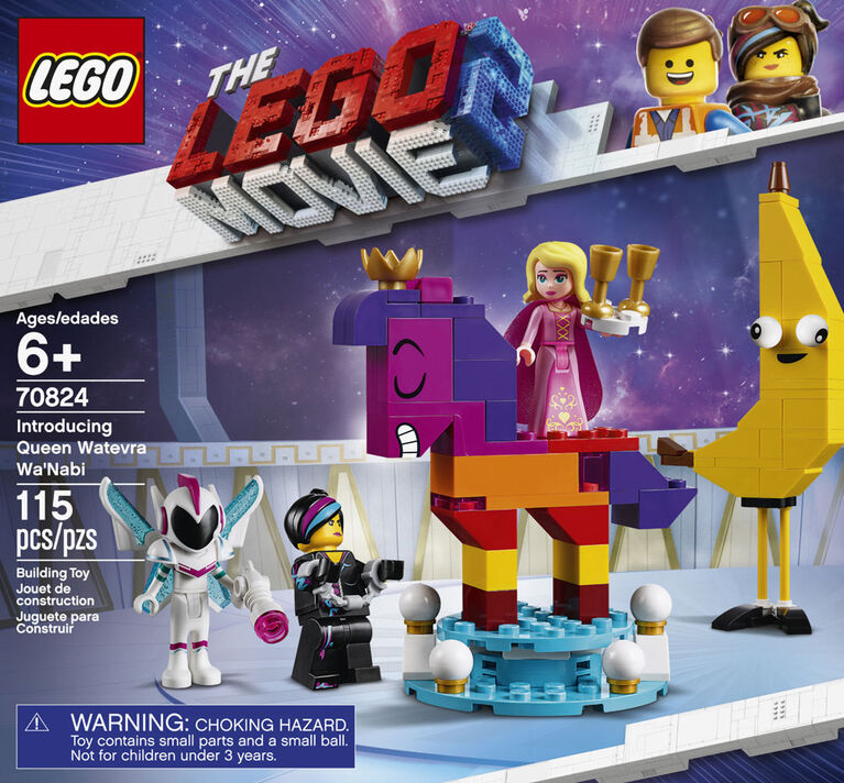 LEGO The LEGO Movie 2 Introducing Queen Watevra Wa'Nabi 70824