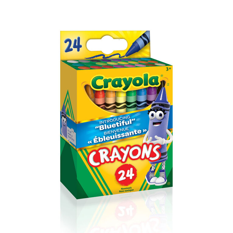 24 crayons de cire Crayola