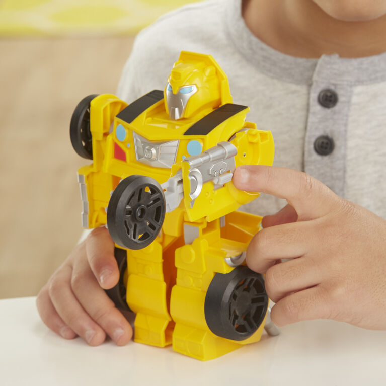 Playskool Heroes Transformers Rescue Bots Academy, robot convertible de collection Bumblebee