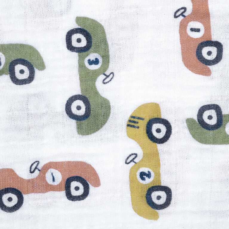 Perlimpinpin-Muslin blanket-Cars