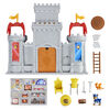 PAW Patrol, Rescue Knights Castle HQ Coffret transformable 11 pièces avec figurines articulées Chase et mini dragon Draco