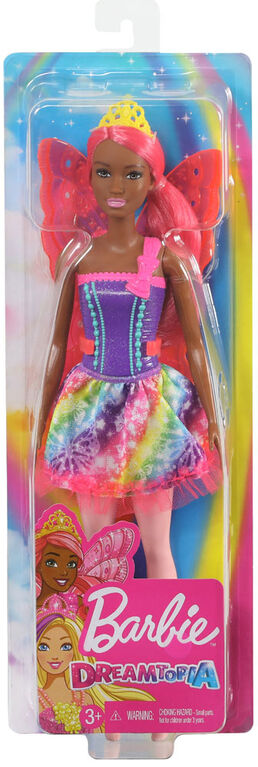 Barbie Dreamtopia Fairy 12 inch Doll -Pink Hair with Wings and Tiara
