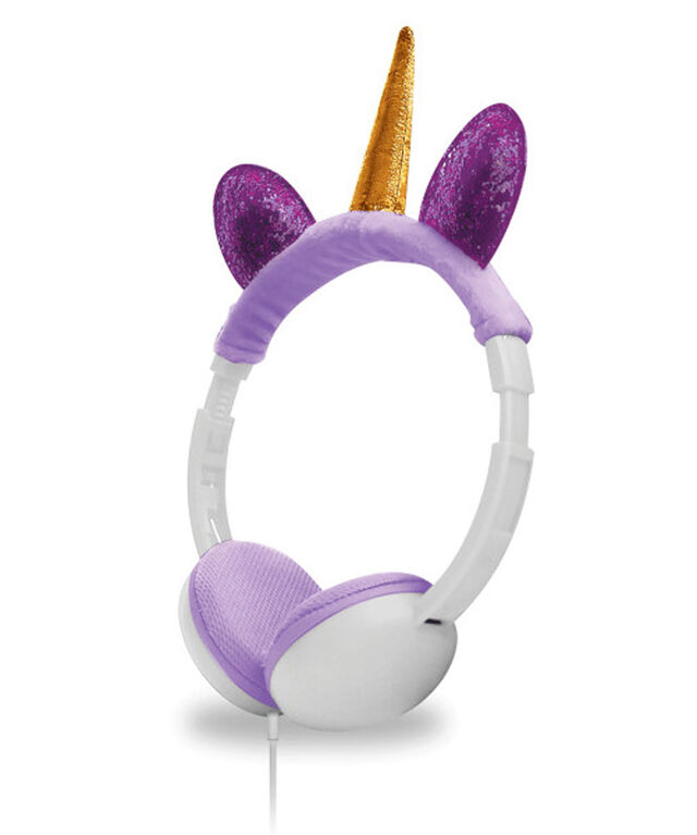 Ecouteurs filaires Licorne Art+Sound Plush