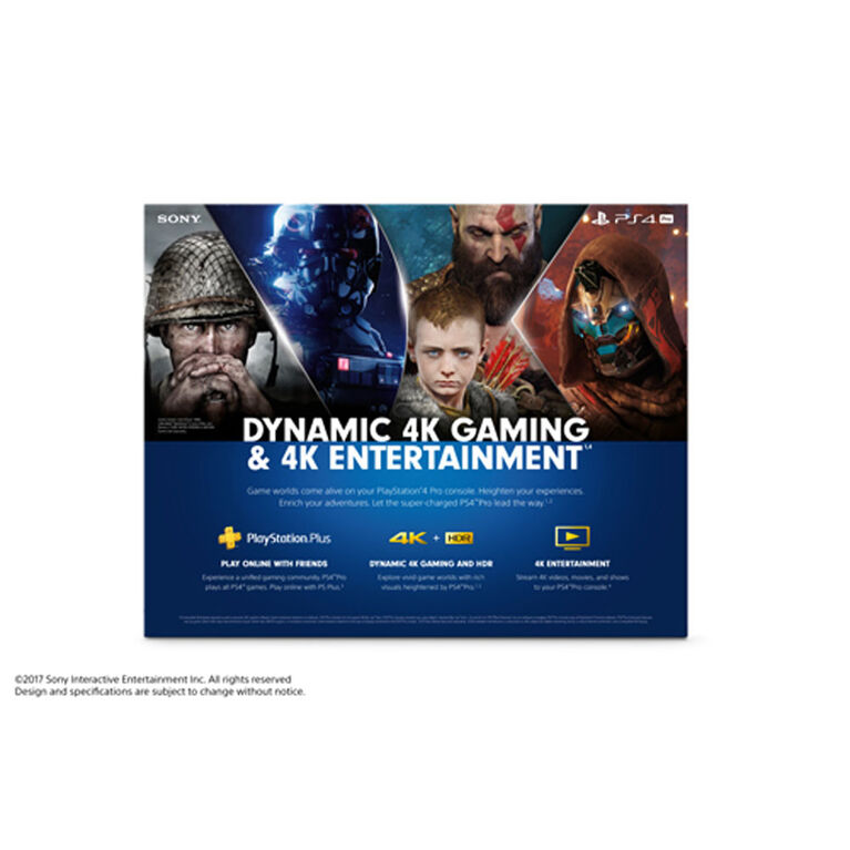 PlayStation 4 Pro 1TB Core 2018 Toys R Us Canada