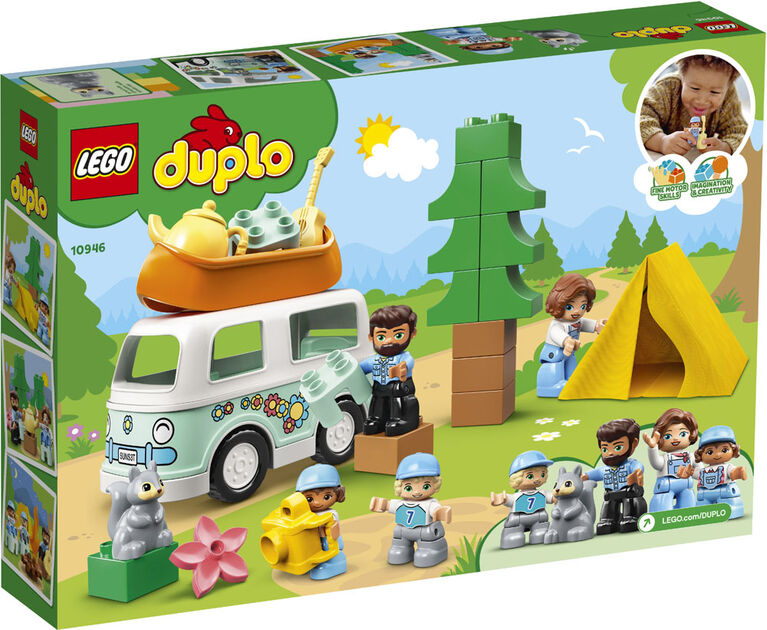 LEGO DUPLO Town Family Camping Van Adventure 10946 (30 pieces)