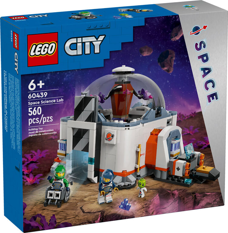 LEGO City Space Science Lab Toy Building Set and Gift for Space Lovers 60439