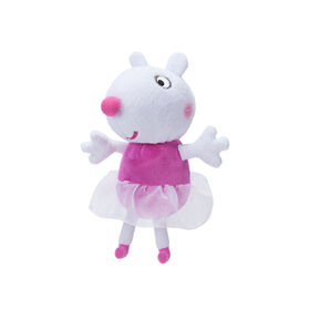 Peppa Pig 6" Plush with Sounds - Ballerina Suzy