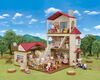 Calico Critters Red Roof Country Home, Dollhouse Playset with Figures, Furniture and Accessories