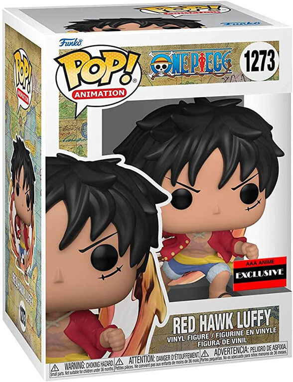 Pop:One Piece- Luffy Red Hawk w/Ch - R Exclusive