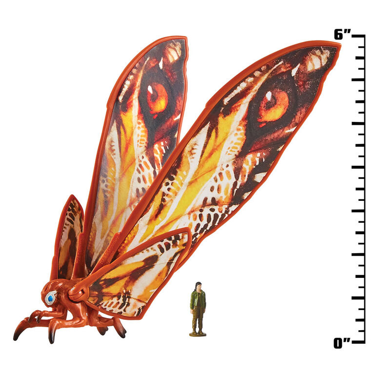 Godzilla x Kong: 6" Mothra Figure with Mini Jia
