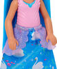 Barbie - Chelsea - Royal doll with blue hair, colored skirt