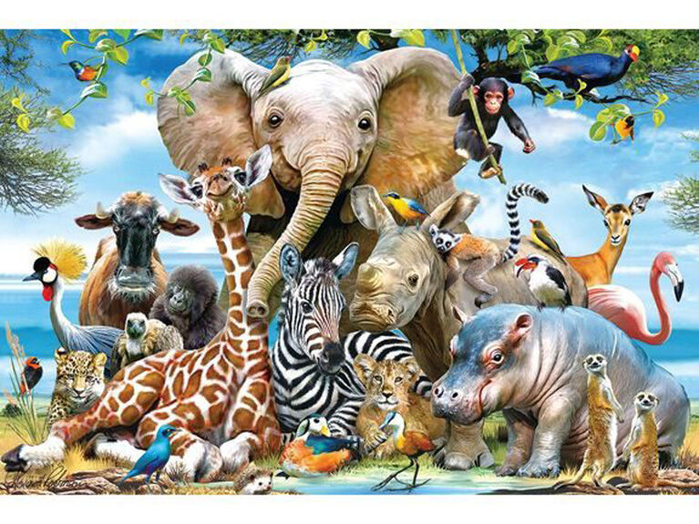 Howard Robinson - African Smile 150 Piece Super 3D Puzzle