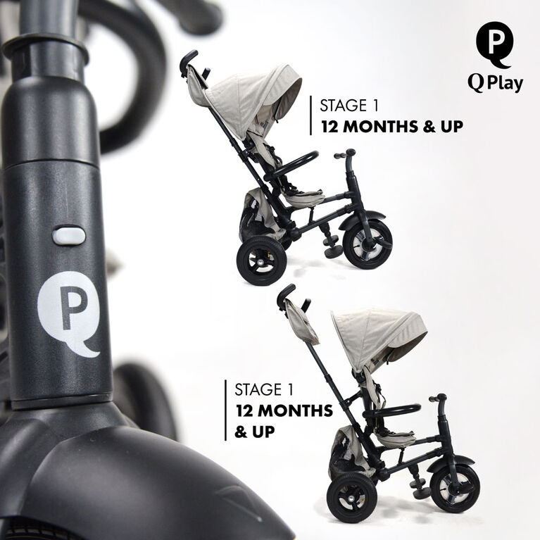 Rito Plus Folding Stroller /Trike Grey