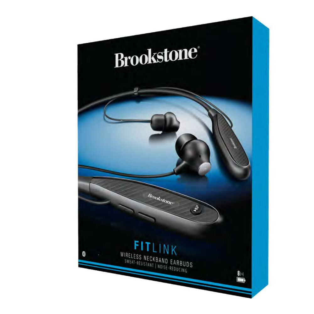 Brookstone best sale bluetooth earbuds