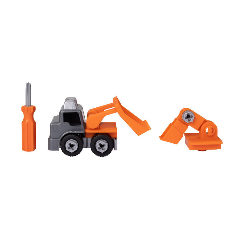 Black and Decker Kit: Excavator Truck and Bulldozer