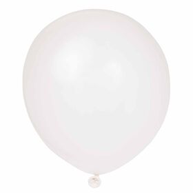 10 Ballons 12 Po - Blanc