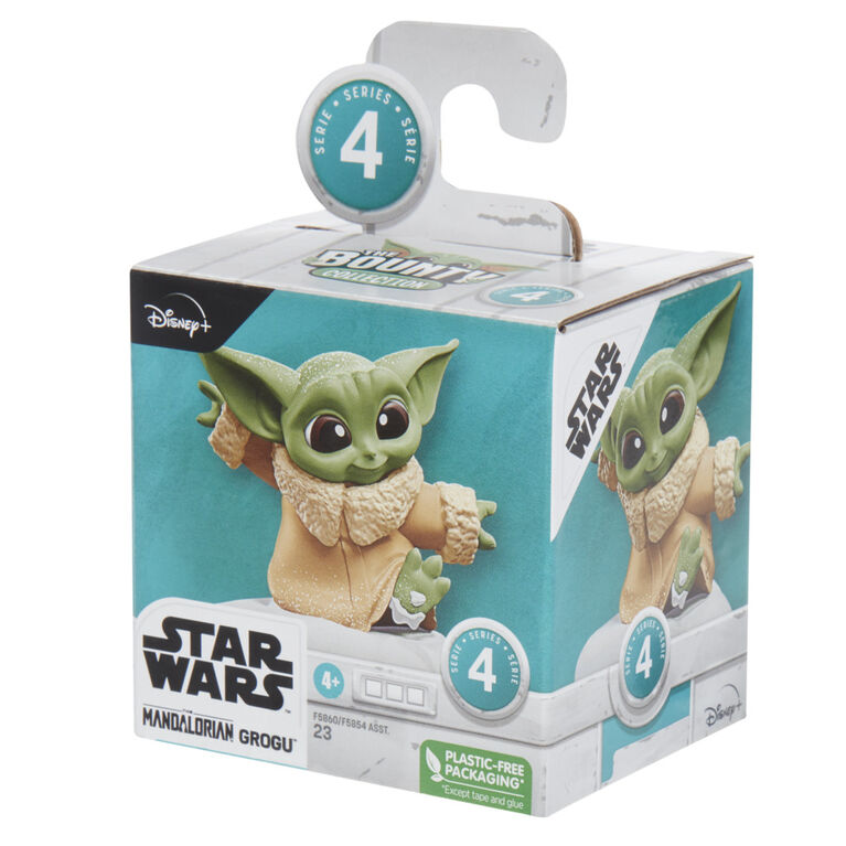 Star Wars The Bounty Collection Grogu, Série 4, figurine statique de 5,5 cm, marche dans la neige