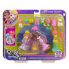 Polly Pocket 2 Dolls and 25 Accessories, Color-Change Seashine Mermaid Fashion Pack