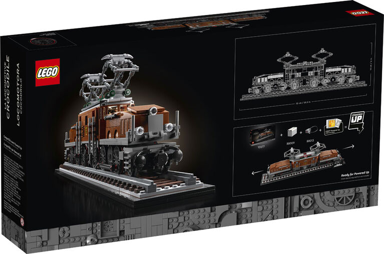 LEGO Creator Expert La locomotive crocodile 10277 (1271 pièces)
