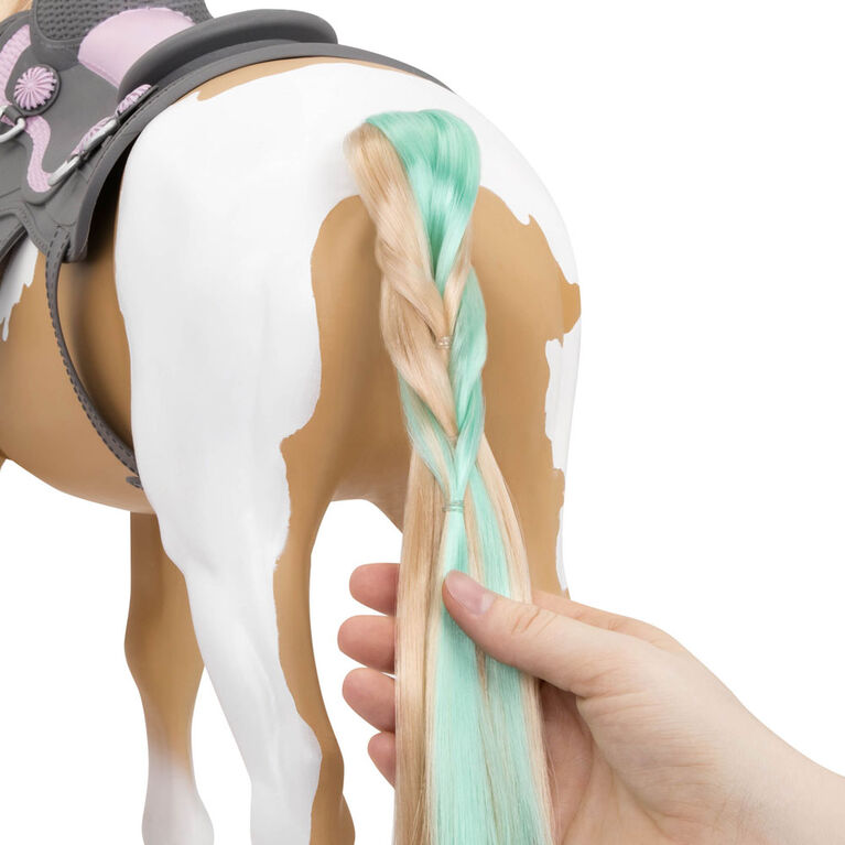 Our Generation, From Hair To There Palomino Paint Horse, 20-inch Hair Play Horse