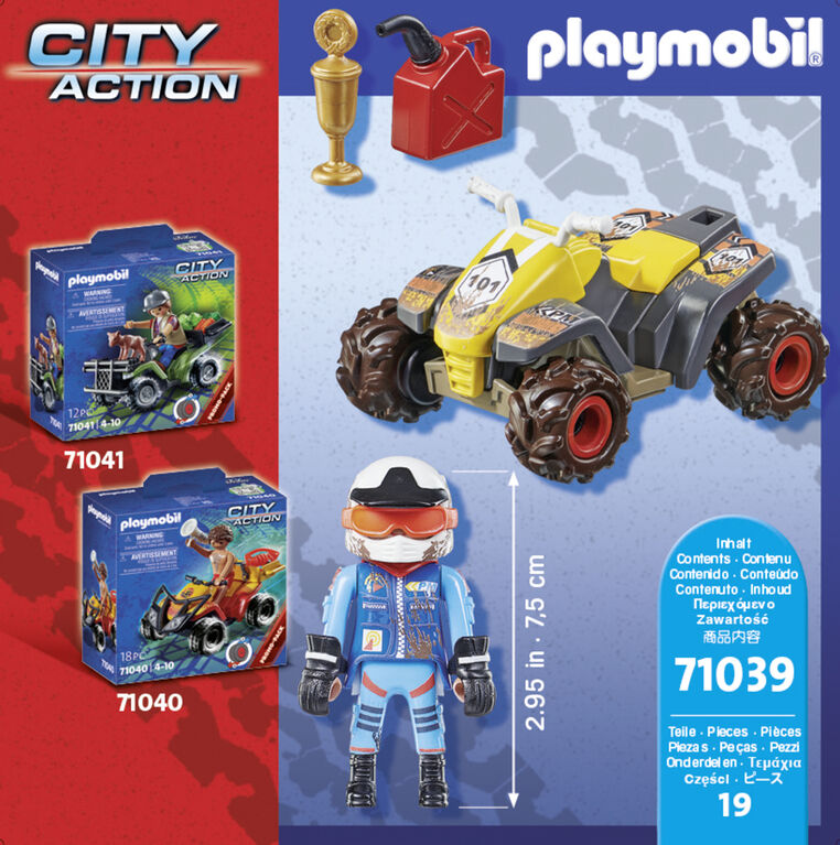 PROMO PACK Playmobil - Racing Quad