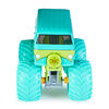 Monster Jam, Official Mystery Machine Monster Truck, Die-Cast Vehicle, Nitro Neon Series, 1:64 Scale