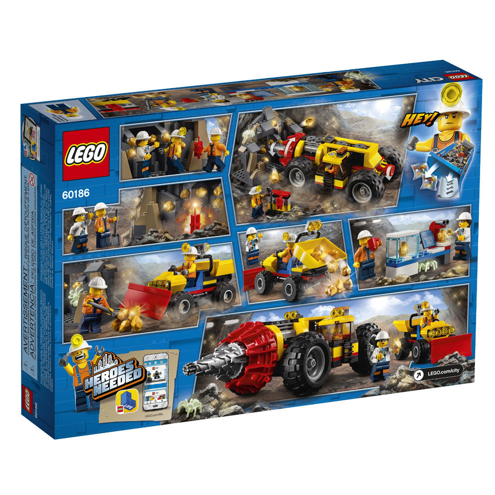 LEGO City Mining Heavy Driller 60186 Toys R Us Canada