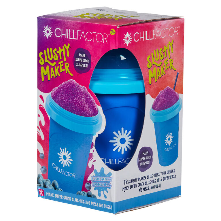 Chill Factor -  Neon  SLUSHY MAKER - Blueberry Bonanaza - Berry Burst - Watermelon Crush