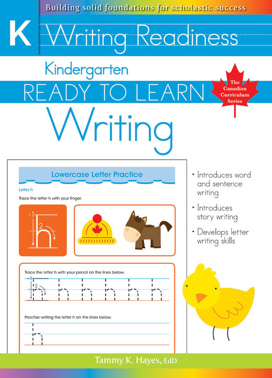Kindergarten - Ready To Learn Writing - Édition anglaise
